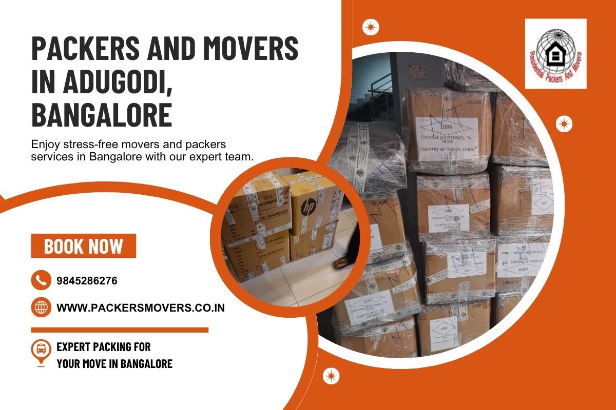 Packers and Movers in Adugodi, Bangalore