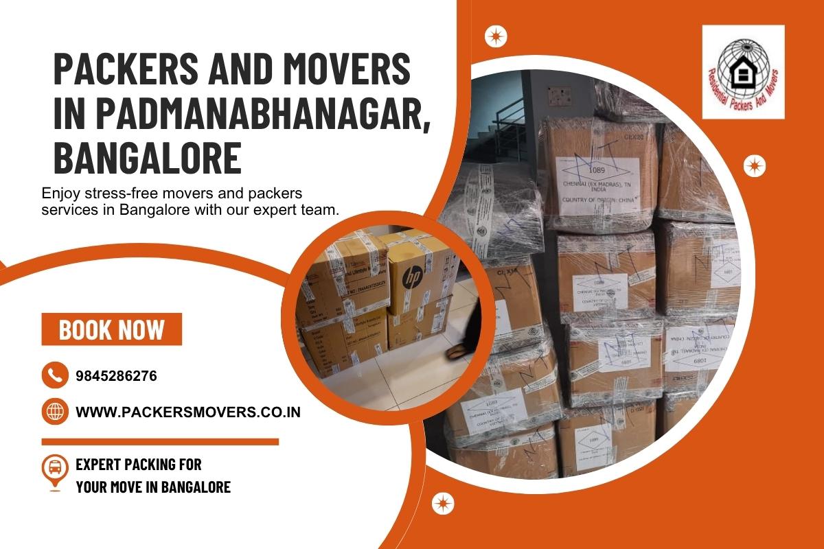 Packers and Movers in Padmanabhanagar, Bangalore