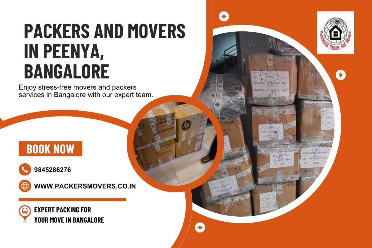 Packers and Movers in Peenya, Bangalore